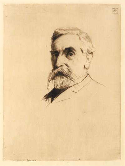 Robert Weirin muotokuva tekijältä J. Alden Weir
