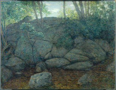 Metsän kivet tekijältä J. Alden Weir