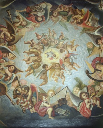 Taivashuoneen katto, Bolsover Castle, Derbyshire, 2000 tekijältä J Bailey