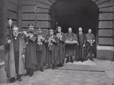 Vaalipäivä Girdlers Hallissa, Kruununkulkue tekijältä J. Benjamin Stone