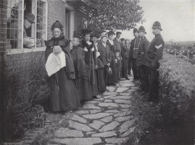 Biddenden Maids Charity, joka jakelee leipää ja juustoa tekijältä J. Benjamin Stone