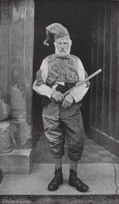 Horn Dance, Abbots Bromley, Fool ja Robin Hood tekijältä J. Benjamin Stone