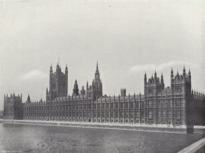 Westminsterin palatsi tekijältä J. Benjamin Stone