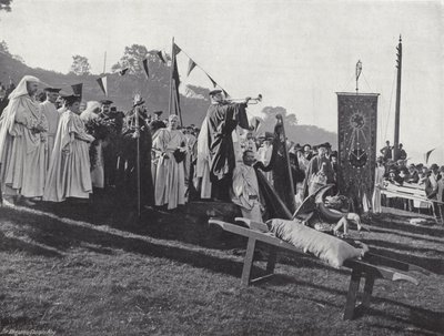 Walesin Eisteddfod, Gorseddin avaaminen tekijältä J. Benjamin Stone