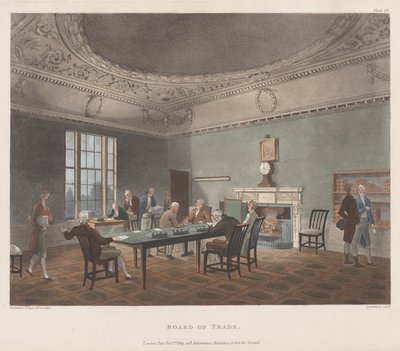 Kauppalautakunta 1. lokakuuta 1809, 1. lokakuuta 1809. tekijältä J. Bluck