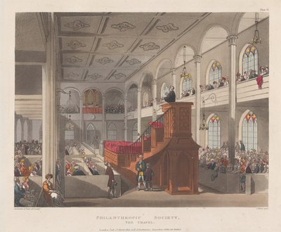 Philanthropic Society, The Chapel, 1. huhtikuuta 1809, 1. huhtikuuta 1809. tekijältä J. Bluck