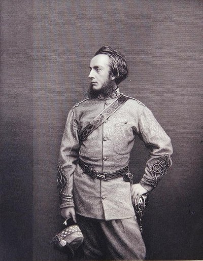 Lord Elcho, M.P., "The Drawing-Room Portrait Gallery of Eminent Personages" tekijältä J. and C. (after) Watkins