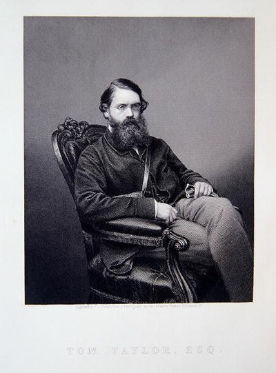 Tom Taylor, "The Drawing-Room Portrait Gallery of Eminent Personages" tekijältä J. and C. (after) Watkins