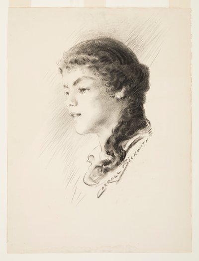Muotokuva, mahdollisesti Elizabeth Vail tekijältä J. Carroll Beckwith
