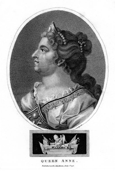 Ison-Britannian Anne, 1796. tekijältä J. Chapman