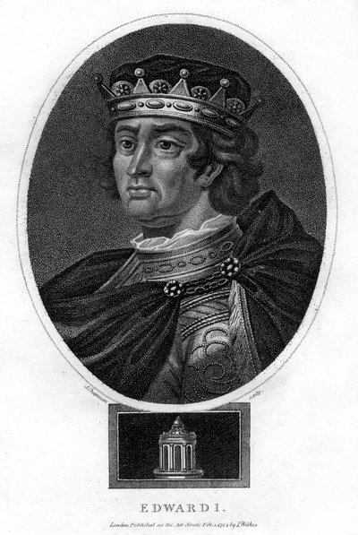 Edward I Englannista, 1804. tekijältä J. Chapman