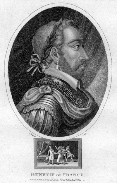 Henrik III, Ranskan kuningas, 1804. tekijältä J. Chapman