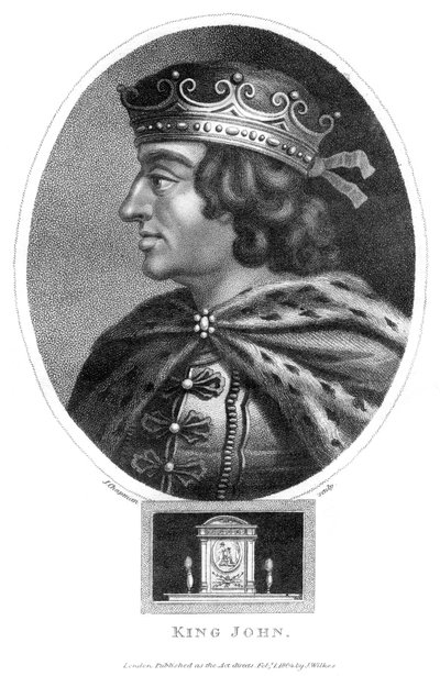 Kuningas Johannes 1167-1216, 1804. tekijältä J. Chapman