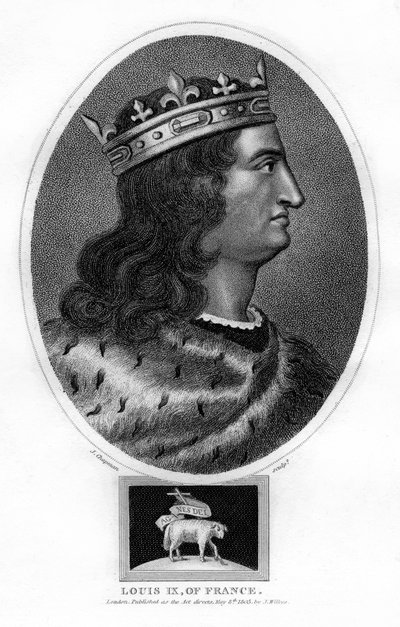 Ludvig IX, Ranskan kuningas, 1805. tekijältä J. Chapman