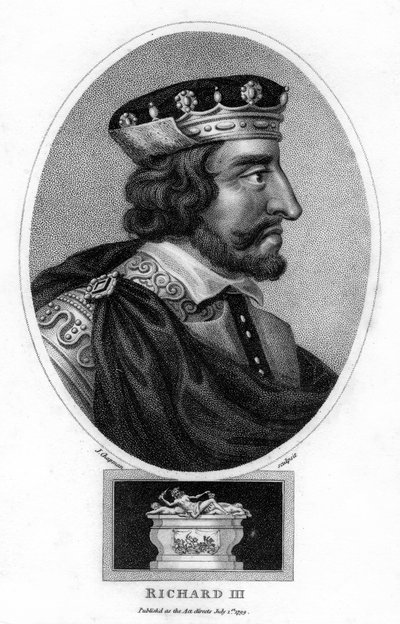 Richard III Englannista, 1799. tekijältä J. Chapman