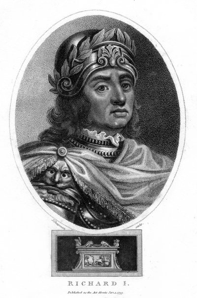Richard I Englannin kuningas, 1799. tekijältä J. Chapman