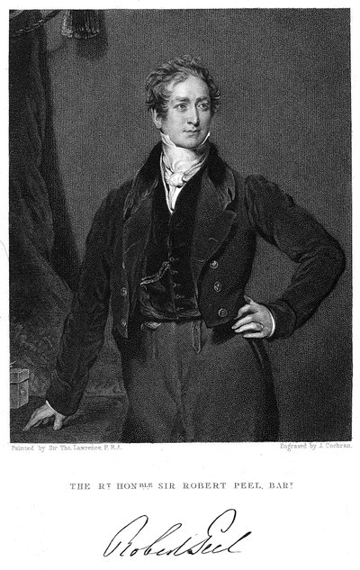 Robert Peel, 1800-luvun brittiläinen valtiomies tekijältä J. Cochran