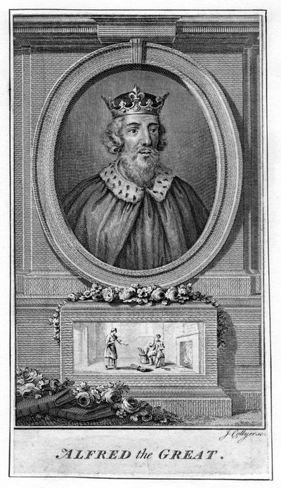 Alfred Suuri, 1700-luku tekijältä J. Collyer