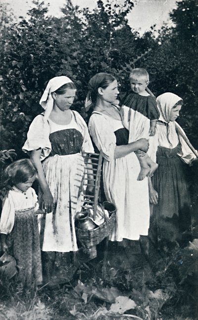 Suuren Venäjän talonpoikatyypit, 1912 tekijältä J. Daziaro