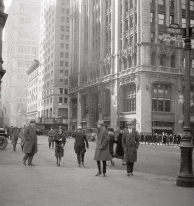 Lower Broadway, New York City, USA, 1900-luku tekijältä J. Dearden Holmes