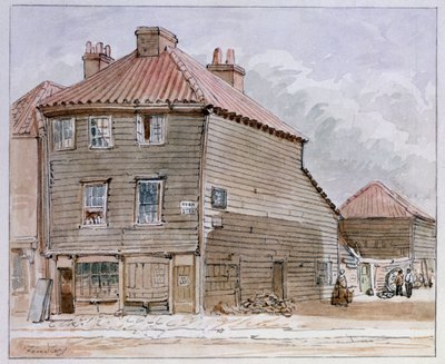 Näkymä vanhaan taloon High Street, Lambeth tekijältä J. Findley