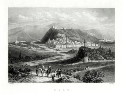 Kars, Turkki, 1800-luku tekijältä J. Godfrey