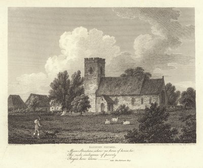 Robert Bloomfield, runoilija: Sapiston Church (kaiverrus) tekijältä J. Greig