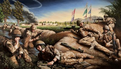 The Break In, 2010-2015 (öljy kankaalle) tekijältä J Hugh L Beattie