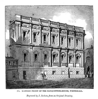 Juhlatalon itärintama, Whitehall, 1843 tekijältä J. Jackson