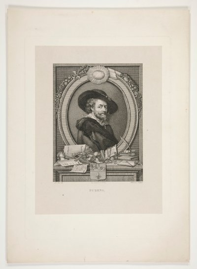 Retrat de Peter Paul Rubens finlandès tekijältä J. L. Benoist