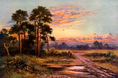 "Autumn Sunset", 1911-1912. tekijältä J Maurice