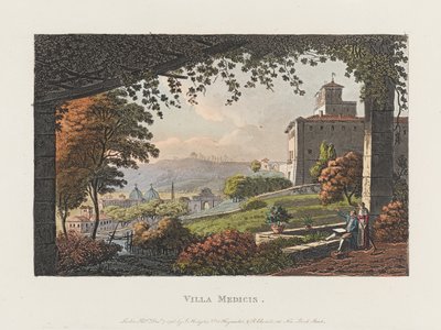 Villa Medici tekijältä J. Merigot