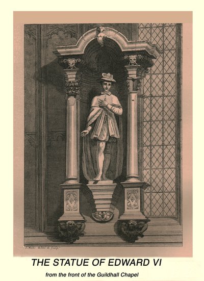 Edward VI:n patsas, 1886 tekijältä J Mills