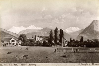 Pension Liten, Thun, Sveitsi, 1885. tekijältä J Moegle