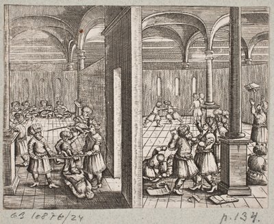 Kuvitus Adam Oleariukselle, "Persialainen Rosenthal, nerokas runoilija Schich Saadi […]", Schleswig 1660 tekijältä J. Muller