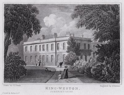King-Weston, Somersetshire (kaiverrus) tekijältä John Preston Neale