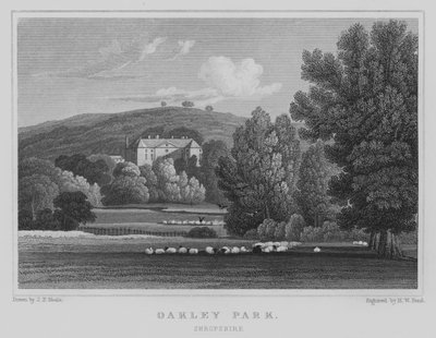 Oakley Park, Shropshire (kaiverrus) tekijältä John Preston Neale