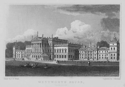 Wentworth House, Yorkshire tekijältä John Preston Neale