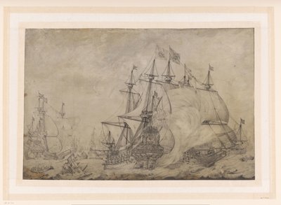 Terheiden taistelu 1653 tekijältä J. Plas