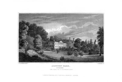 Aldbury Park, Surrey, 1829. tekijältä J. Rogers