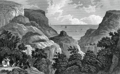 Danes Dyke, 1800-luku. tekijältä J. Rogers