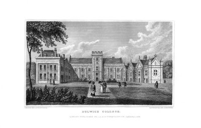 Dulwich College, Lontoo, 1829. tekijältä J. Rogers