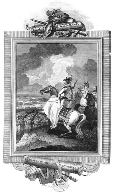 Elizabeth Tilburyn leirissä, 1811 tekijältä J. Rogers