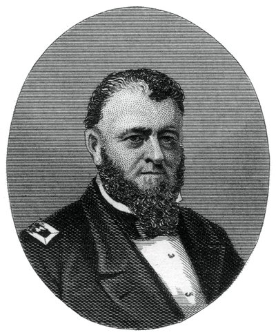 Louis Malesherbes Goldsborough, amiraali Yhdysvaltain laivastossa, 1862-1867. tekijältä J. Rogers