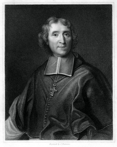 Francois Fenelon, ranskalainen roomalaiskatolinen teologi, runoilija ja kirjailija, 1833. tekijältä J. Thomson