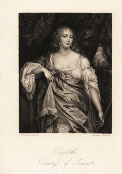 Lady Elizabeth Seymour, Somersetin herttuatar, entinen Elizabeth Percy, kuningatar Annen perillinen ja ystävä tekijältä J. Thomson