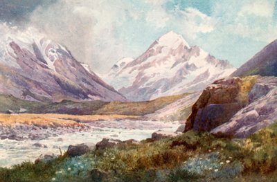 Mount Cook, Uusi-Seelanti tekijältä J. Williamson