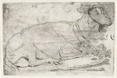 makaava vuohi tekijältä Jabes Heenck (signed by artist)
