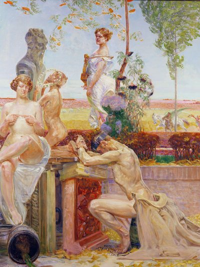 Allegoriset hahmot, 1913 tekijältä Jacek Malczewski