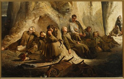 Sunnuntai kaivoksessa (Lepo kaivoksessa) tekijältä Jacek Malczewski